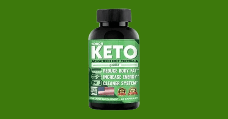 Torch Keto Advanced Diet Formula supplement bottle with goBHB for fat burning and energy boost made in USA