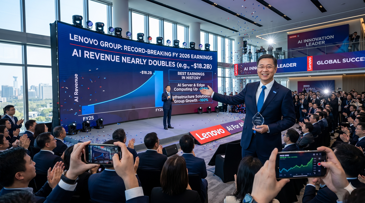 Lenovo AI revenue 2026
