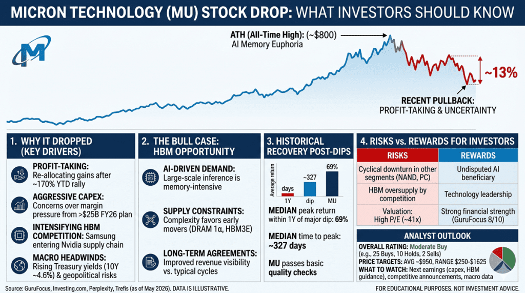 Micron Technology stock drop