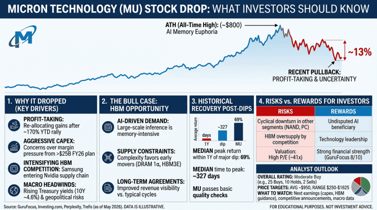 Micron Technology stock drop