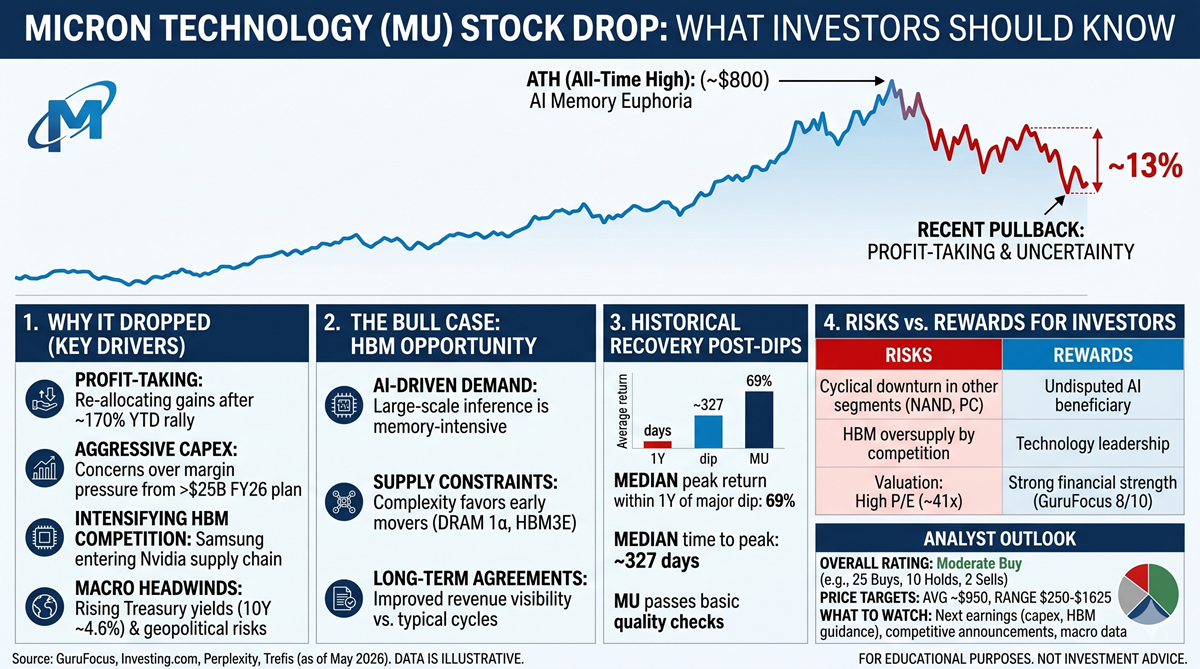 Micron Technology stock drop