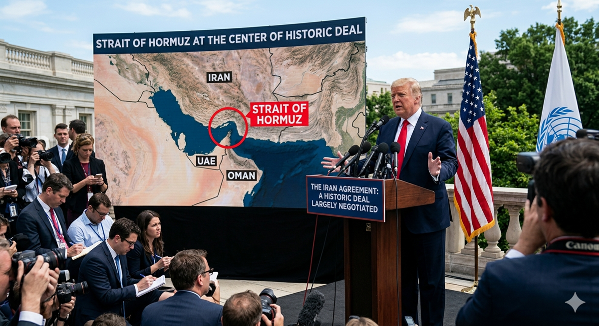 Trump says Iran agreement has been largely negotiated