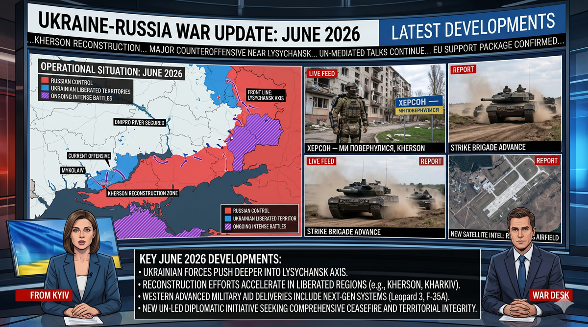 Ukraine Russia war update June 2026
