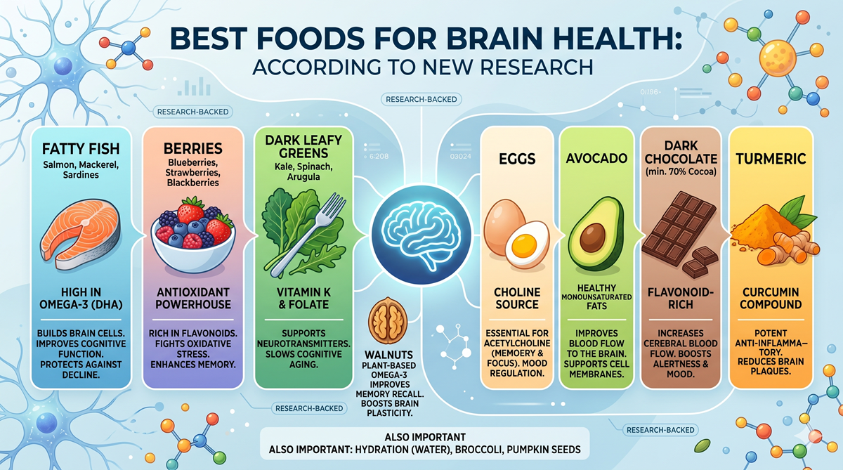best foods for brain health according to new research