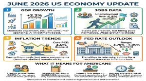 US Economy Update June 2026: Growth, Jobs & Inflation