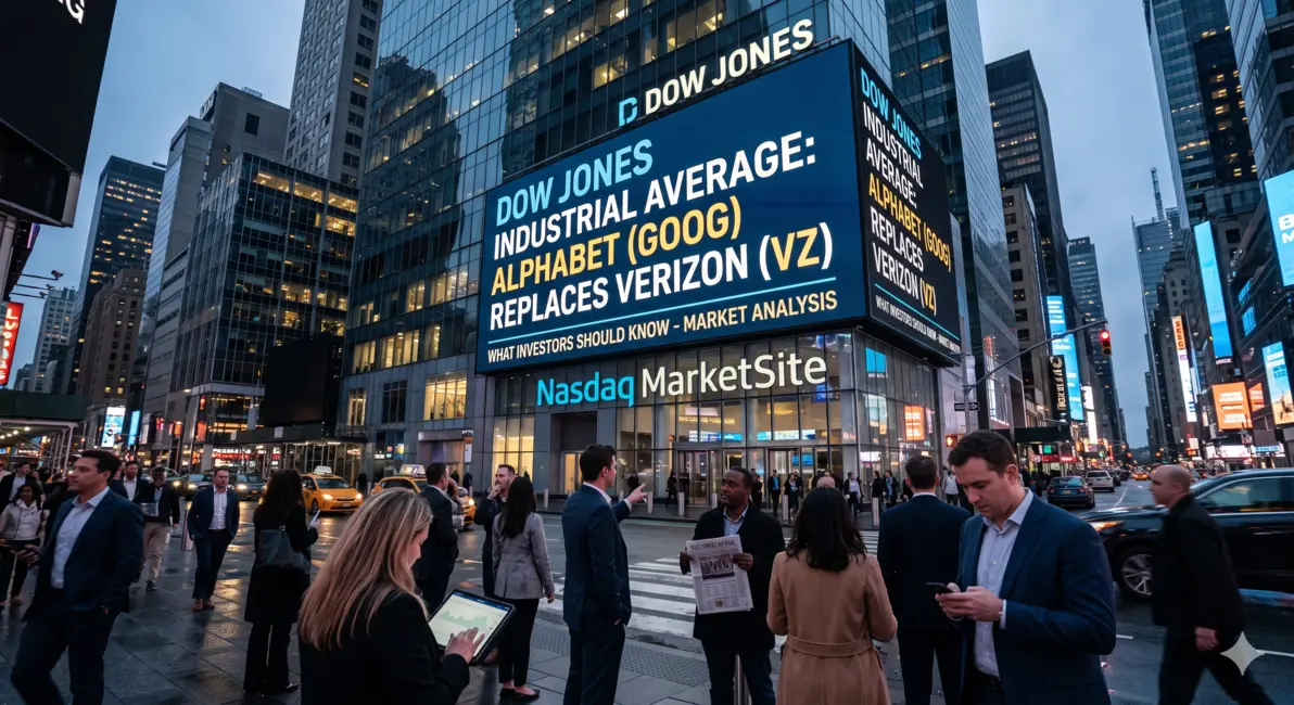 Alphabet Replaces Verizon in Dow Jones — What Investors Should Know Label Value Topic Alphabet Inc. (Google) joins the Dow Jones Industrial Average