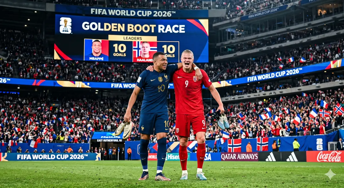 Messi, Mbappe & Haaland Lead 2026 World Cup Golden Boot Race