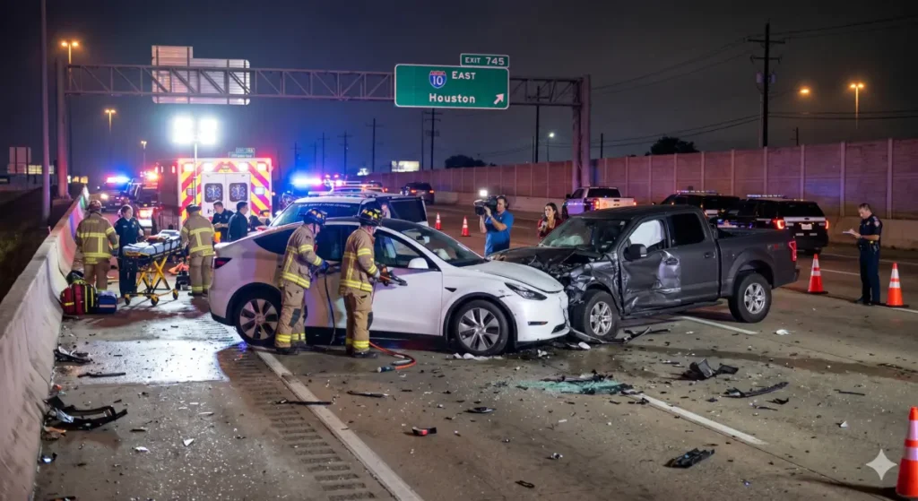 Tesla autopilot crash 2026