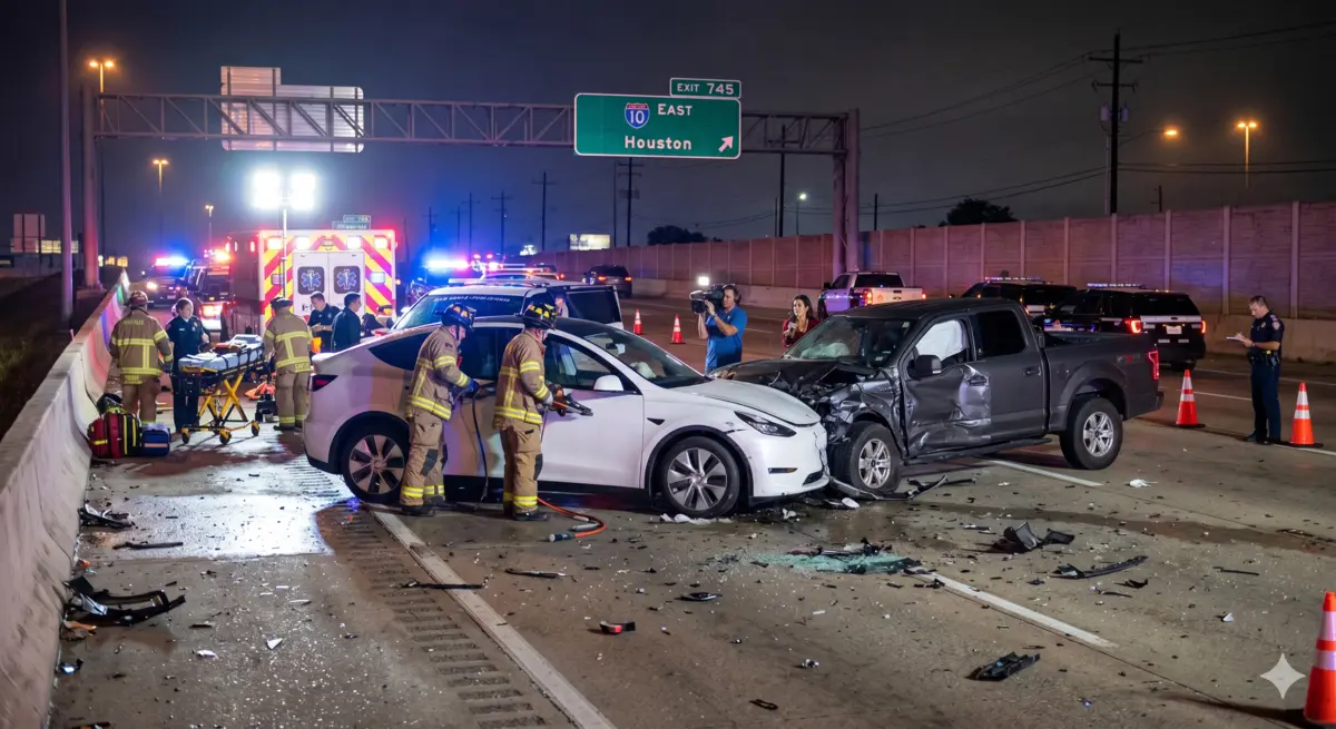 Tesla autopilot crash 2026
