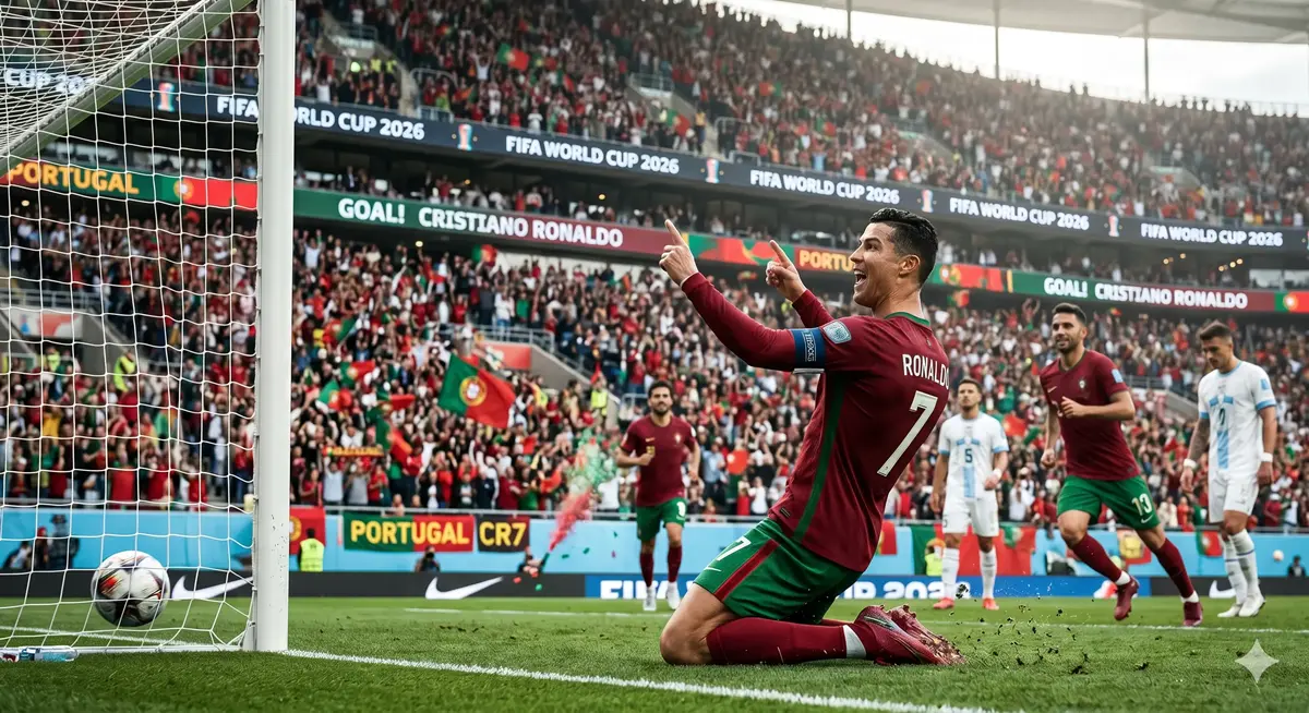 Cristiano Ronaldo Scores for Portugal at World Cup 2026